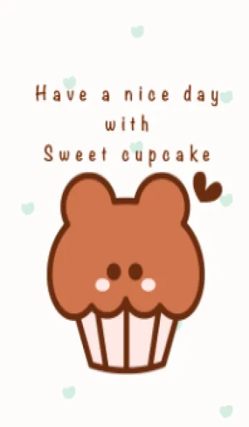 [LINE着せ替え] Cute sweet cupcake 13 :)の画像1
