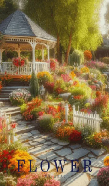 [LINE着せ替え] FLOWER GARDEN -Healing-6の画像1