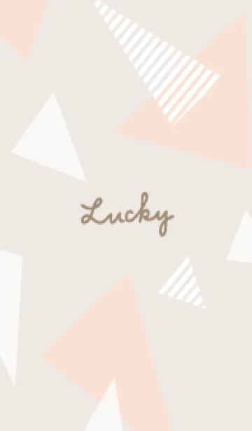 [LINE着せ替え] おしゃれ 三角22の画像1