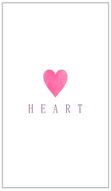 [LINE着せ替え] watercolor pink-HEART 71の画像1