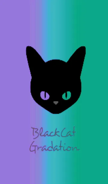 [LINE着せ替え] ブラック キャット 212の画像1