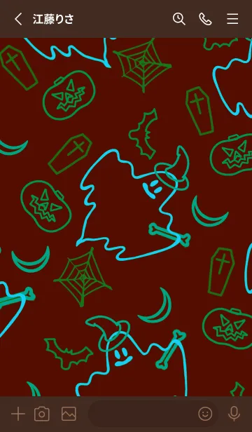 [LINE着せ替え] ハローウィン .38の画像2