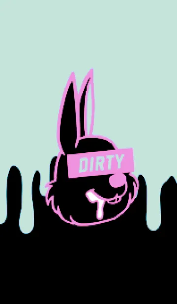 [LINE着せ替え] ダーティ ラビット 250の画像1