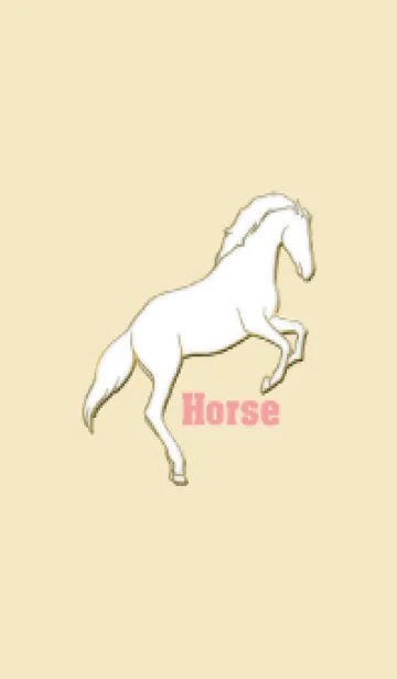 [LINE着せ替え] Enamel Pin horse 40の画像1