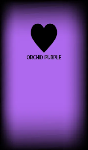 [LINE着せ替え] Black & Orchid Purple Theme V5 (JP)の画像1