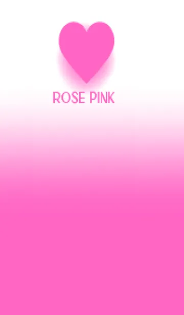 [LINE着せ替え] Rose Pink & White Theme V.5 (JP)の画像1