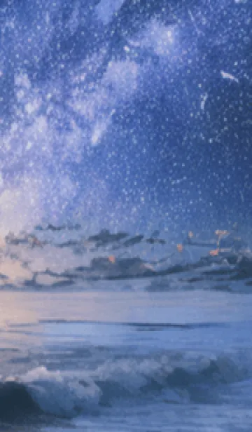 [LINE着せ替え] 秋の夜空#KI224。の画像1