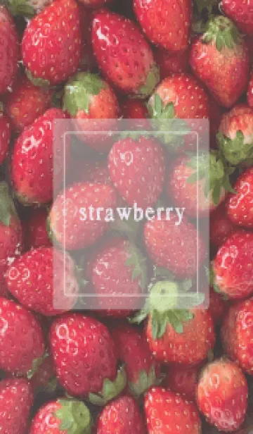 [LINE着せ替え] Strawberry Photoの画像1