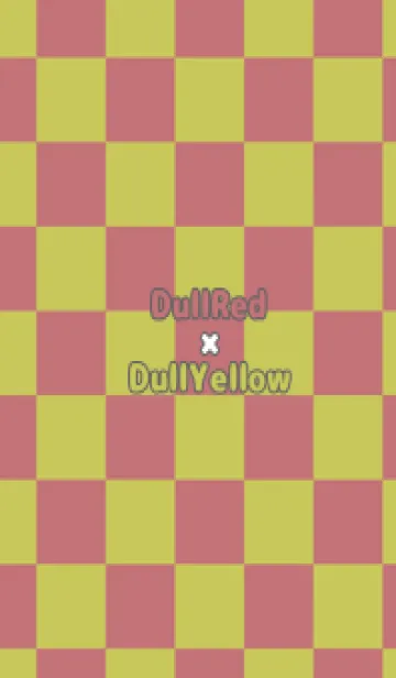 [LINE着せ替え] くすみレッド■くすみイエロー.TKCの画像1