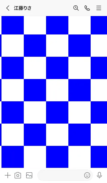 [LINE着せ替え] ホワイト■ブルー.TKCの画像2