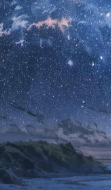 [LINE着せ替え] 秋の夜空#KJ29。の画像1
