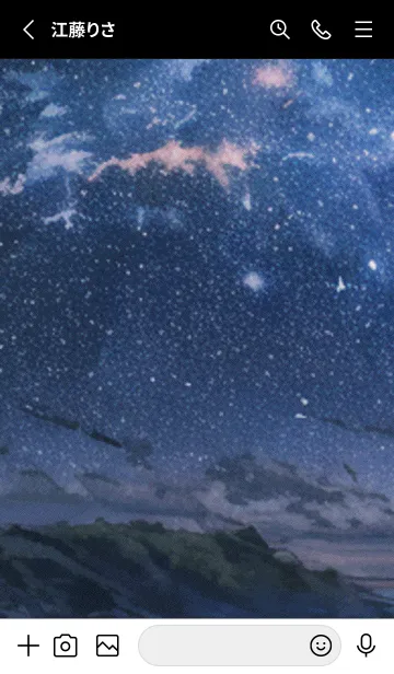 [LINE着せ替え] 秋の夜空#KJ29。の画像2