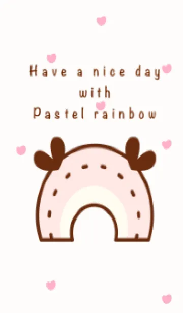 [LINE着せ替え] Pastel rainbow theme 12 :)の画像1