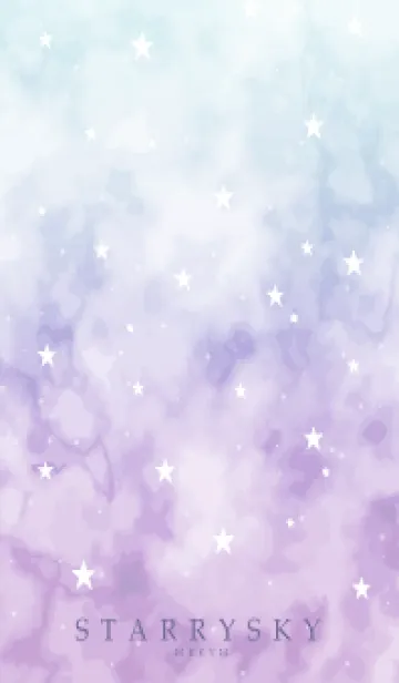 [LINE着せ替え] STARRY SKY -PURPLE- 15の画像1