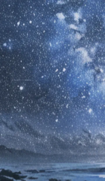 [LINE着せ替え] 秋の夜空#KJ27。の画像1