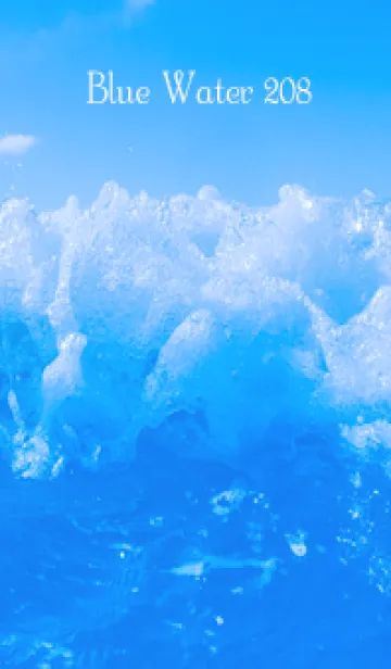 [LINE着せ替え] BlueWater 208の画像1