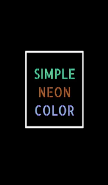 [LINE着せ替え] ネオン カラー アイコン 30の画像1