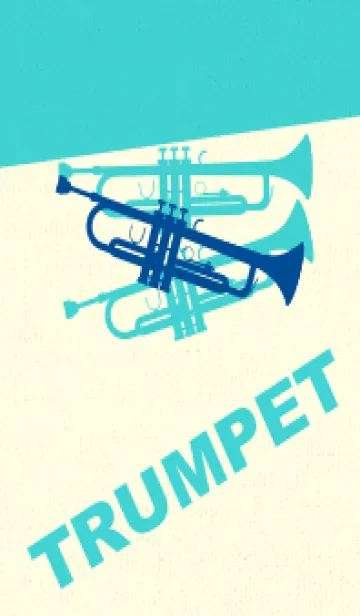 [LINE着せ替え] Trumpet CLR ラピスラズリーの画像1