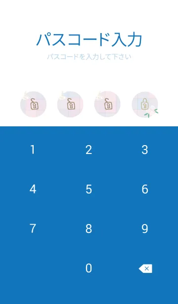 [LINE着せ替え] チェック柄 鳥と花23の画像4