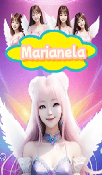 [LINE着せ替え] Marianela beautiful angel G06の画像1