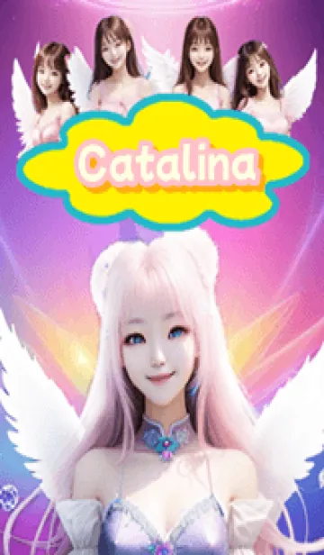 [LINE着せ替え] Catalina beautiful angel G06の画像1