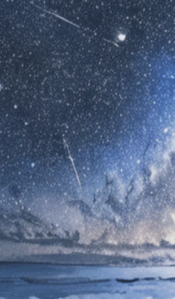 [LINE着せ替え] 秋の夜空#KJ222。の画像1
