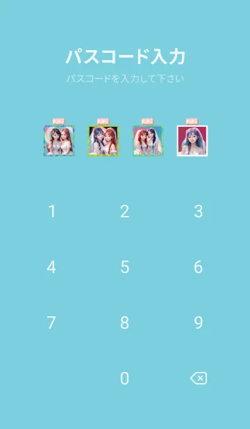 [LINE着せ替え] KiKi bride beautiful hair G06の画像4