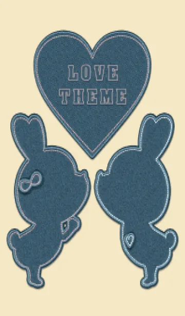 [LINE着せ替え] Love Theme jeans.の画像1