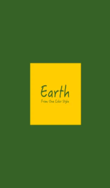 [LINE着せ替え] Earth / グリーン＆ビタミンの画像1