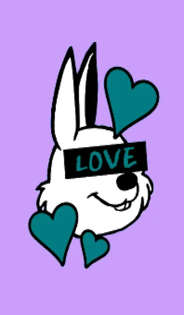 [LINE着せ替え] ラブ ラビット 83の画像1