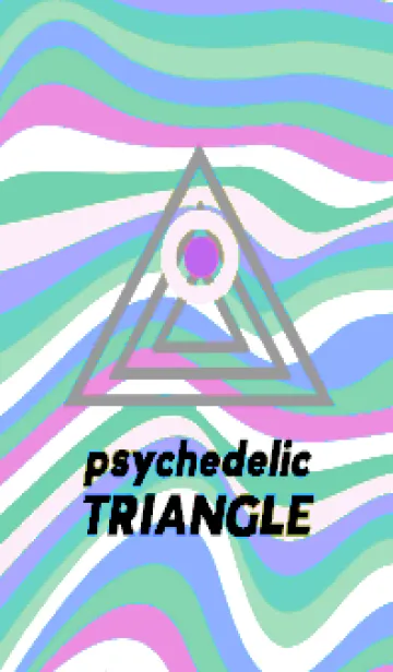 [LINE着せ替え] サイケデリック トライアングル 278の画像1