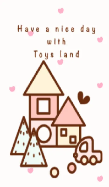 [LINE着せ替え] Little pastel toy land 14の画像1