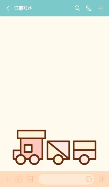 [LINE着せ替え] Little pastel toy land 14の画像2