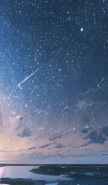 [LINE着せ替え] 秋の夜空#KK011。の画像1