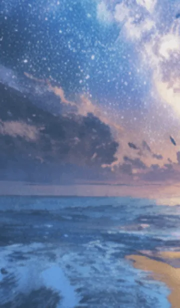 [LINE着せ替え] 秋の夜空#KK010。の画像1