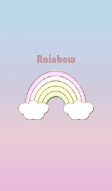 [LINE着せ替え] Enamel Pin Rainbow 19の画像1