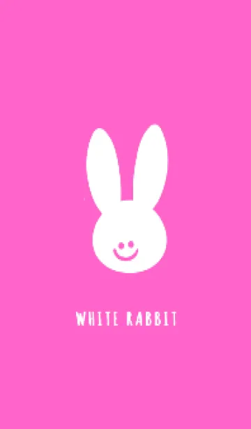 [LINE着せ替え] ホワイト ラビット .11の画像1