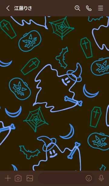 [LINE着せ替え] ハローウィン .40の画像2