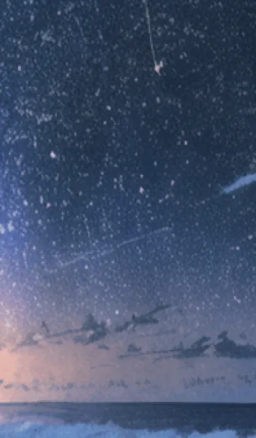 [LINE着せ替え] 秋の夜空#KL03。の画像1