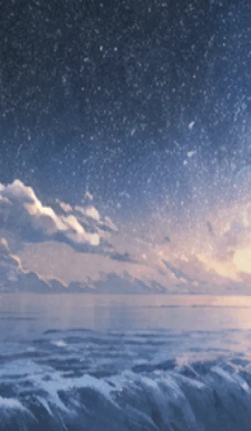 [LINE着せ替え] 秋の夜空#KL02。の画像1