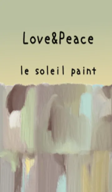 [LINE着せ替え] 油絵アート【le soleil paint 605】の画像1