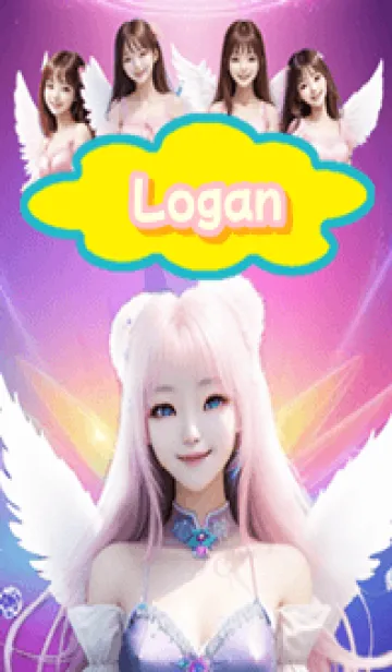 [LINE着せ替え] Logan beautiful angel G06の画像1