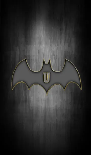 [LINE着せ替え] Enamel pin bat initial Uの画像1