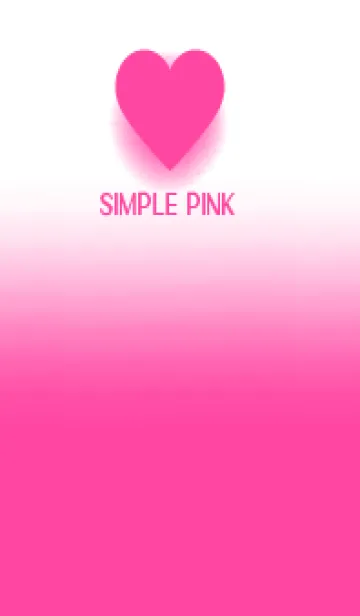 [LINE着せ替え] Pink & White Theme V.5 (JP)の画像1