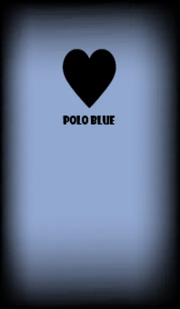 Black & Polo Blue Theme V5 (JP)の着せ替えメイン画像
