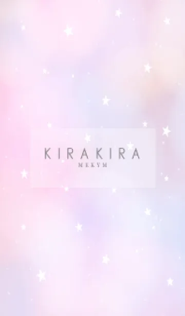 [LINE着せ替え] YUMEKAWAII - KIRAKIRA STAR PINKの画像1