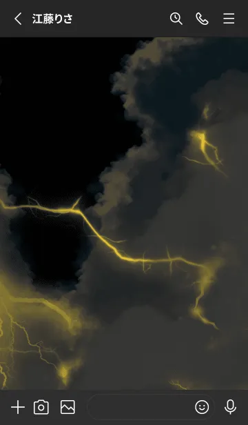 [LINE着せ替え] Cloud Thunderの画像2