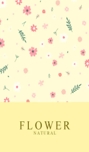 [LINE着せ替え] FLOWER YELLOW - NATURAL-15の画像1