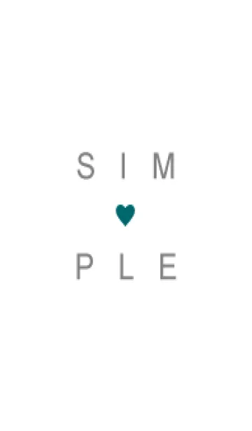[LINE着せ替え] SIMPLE HEART 127の画像1