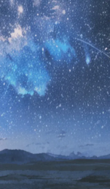[LINE着せ替え] 秋の夜空#KL024。の画像1